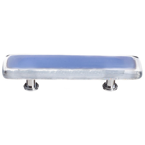 Sietto P-704-ORB Sky Blue Reflective Pull with Oil Rubbed Bronze Base