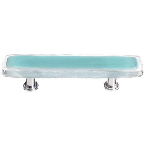 Sietto P-708-ORB Aqua Reflective Pull with Oil-Rubbed Bronze Base