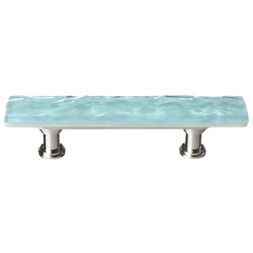 Sietto SP-208-PC Skinny Glacier Aqua Pull with Polished Chrome Base