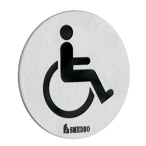 Smedbo FS959 Disabled Toilet Sign