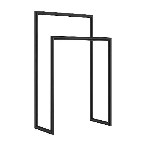 Smedbo FB614 Double Free-Standing Towel Rail