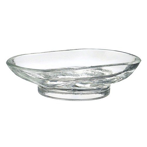 Smedbo V248G Spare Clear Glass Soap Dish