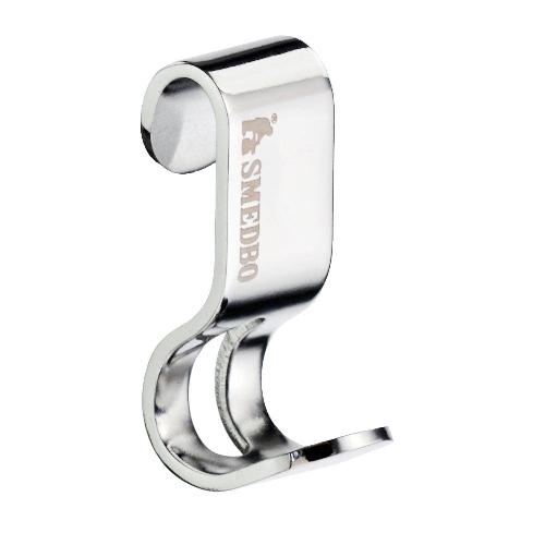 Smedbo DK2100 Soap Basket Hooks, Pair