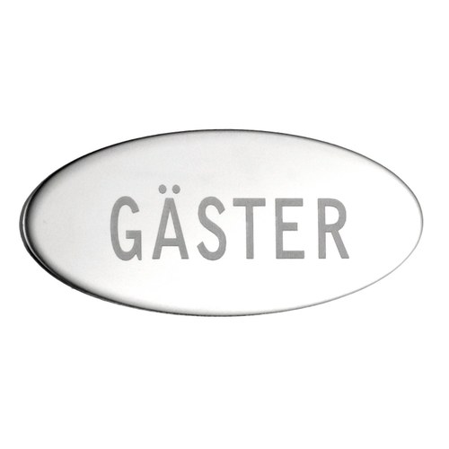 Smedbo FK954 GSTER Self-Adhesive Sign