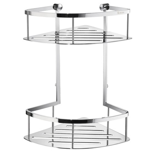 Smedbo DK3032 Double Corner Shower Basket