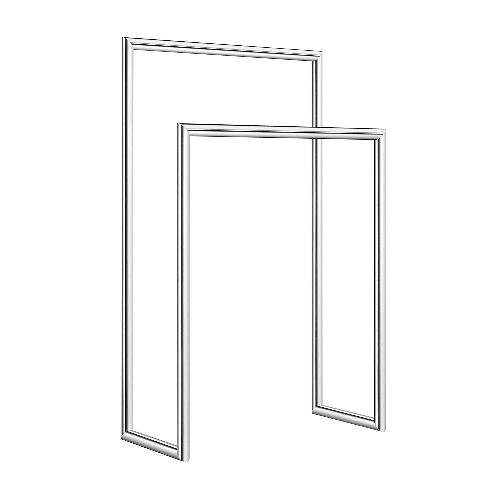 Smedbo FK614 Free-Standing Double Towel Rail
