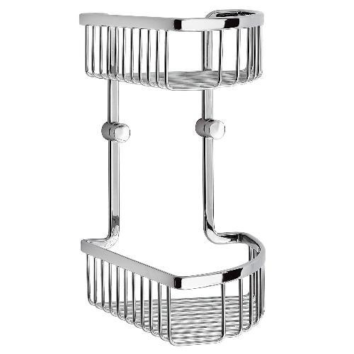 Smedbo DK2041 Double Corner Shower Basket