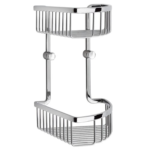 Smedbo DK2041 Double Corner Shower Basket