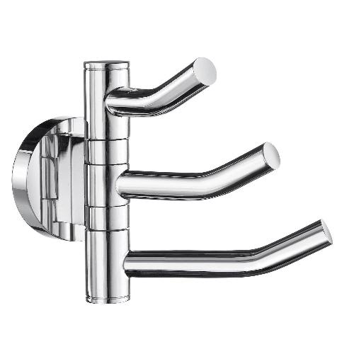 Smedbo HK327 Swing Arm Triple Hook