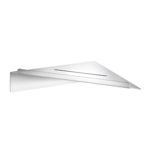 Smedbo DK4111 Self-Adhesive Corner Shower Shelf