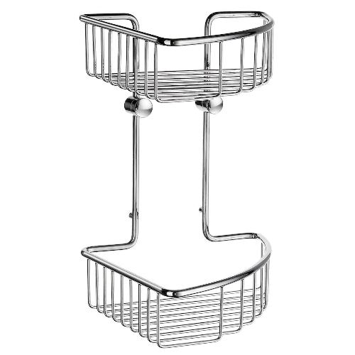 Smedbo DK1022 Double Corner Shower Caddy