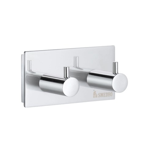Smedbo ZK356 Double Towel Hook