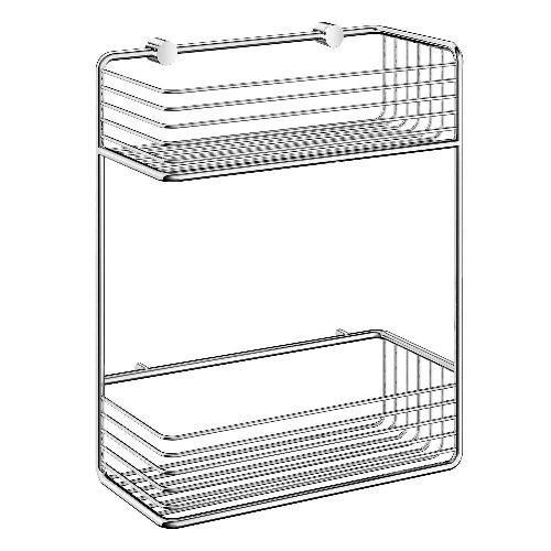 Smedbo DK1111 Double Shower Basket