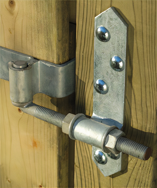 Snug Cottage Hardware 12 Straps with Pin to Screw Hinge Sets for Wood  Gates