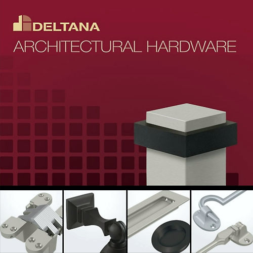 Deltana SS44R51B Del Ss44r51b 4 X 4 X 5/8 In Rad Ss Hinge