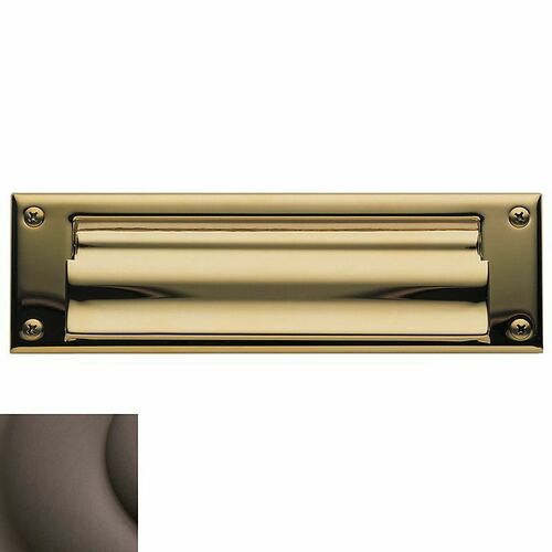 Baldwin 0015112 Venetian Bronze Letter Box Plate