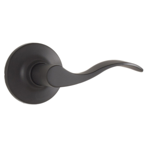 Weslock 00200X2X2FR20 New Haven Passage Lock, Adjustable Latch, Matte Black Finish