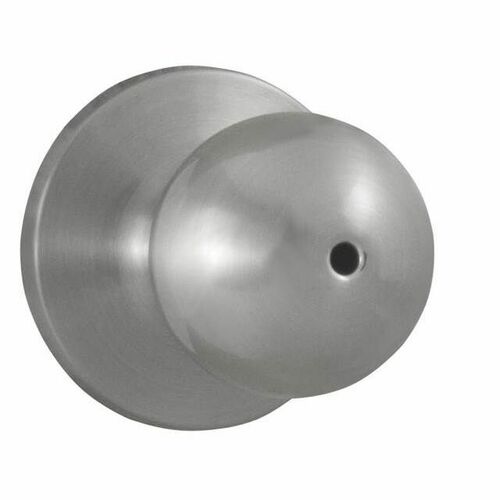 Weslock 00210GNGNFR20 Hudson Satin Nickel Privacy Lock with Adjustable Latch and Full Lip Strike