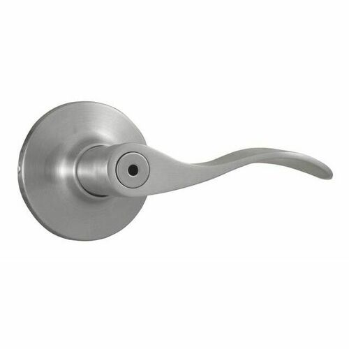 Weslock 00210XNXNFR20 New Haven Privacy Lock, Adjustable Latch, Satin Nickel Finish
