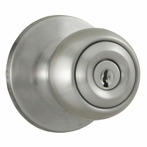 Weslock 00240GNGNFR23 Hudson Satin Nickel Entry Lock with Adjustable Latch and Full Lip Strike