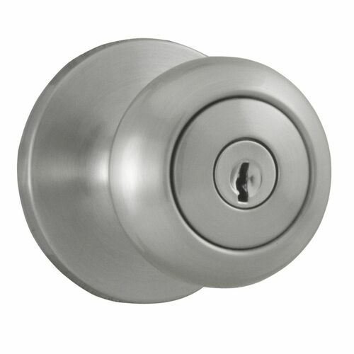 Weslock 00240SNSNFR23 Salem Entry Lock, Adjustable Latch, Full Lip Strike, Satin Nickel Finish