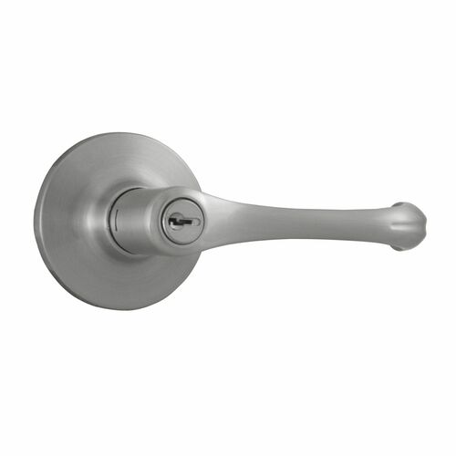 Weslock 00240VNVNFR23 Somerset Satin Nickel Entry Lock with Adjustable Latch Full Lip Strike