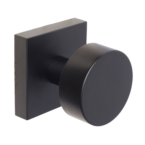 Weslock 007004242FR20 Mesa Passage Knob Lock, Adjustable Latch, Matte Black Finish