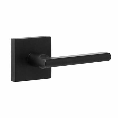 Weslock 007005252SL20 Atlas Matte Black Lever Passage Lock with Adjustable Latch and Strike