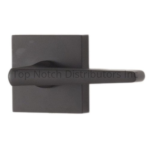 Weslock 007007272FR20 Philtower Matte Black Passage Lock with Adjustable Latch Full Lip Strike