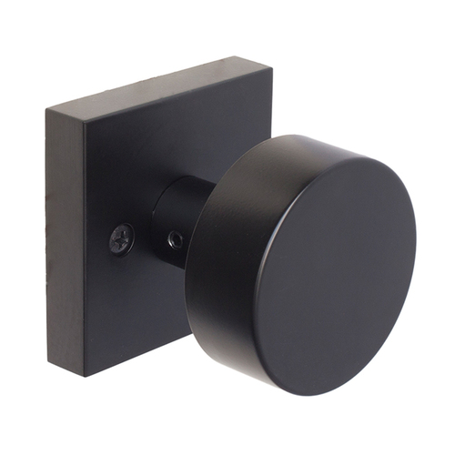 Weslock 0070542--0020 Mesa Half Dummy Knob Lock - Matte Black Finish