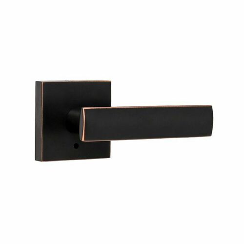 Weslock 007103131FR20 Utica Privacy Lever Lock, Adjustable Latch, Oil Rubbed Bronze Finish