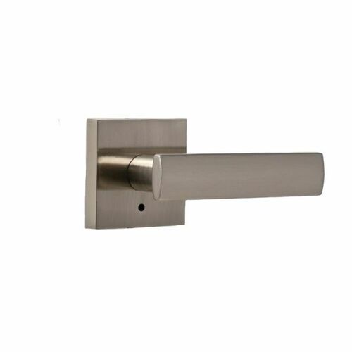 Weslock 007103N3NFR20 Utica Satin Nickel Privacy Lever Lock with Adjustable Latch