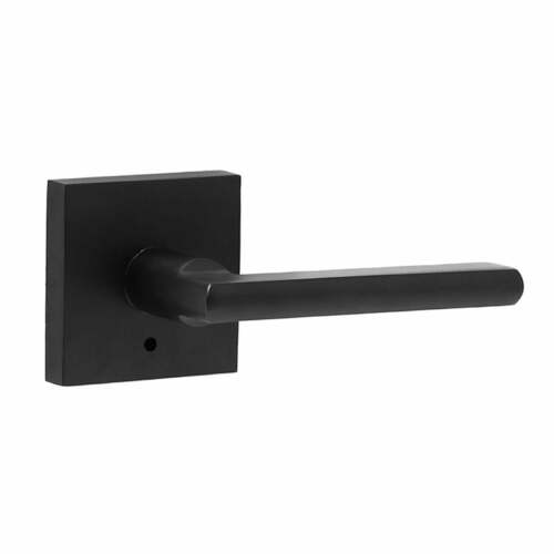 Weslock 007105252SL20 Atlas Matte Black Lever Privacy Lock with Adjustable Latch