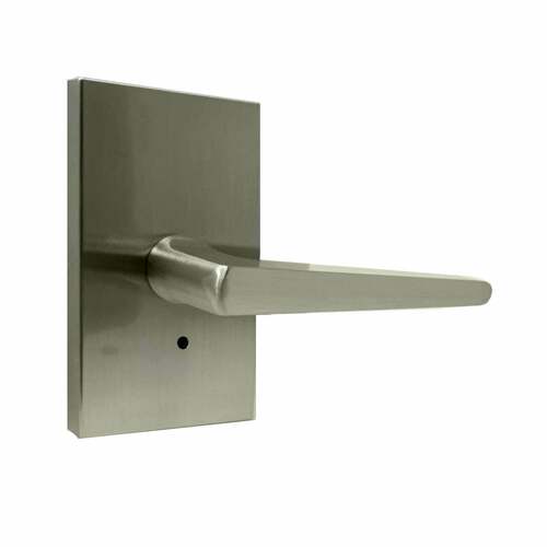 Weslock 009107N7NFR20 Philtower Satin Nickel Privacy Lever Lock with Adjustable Latch