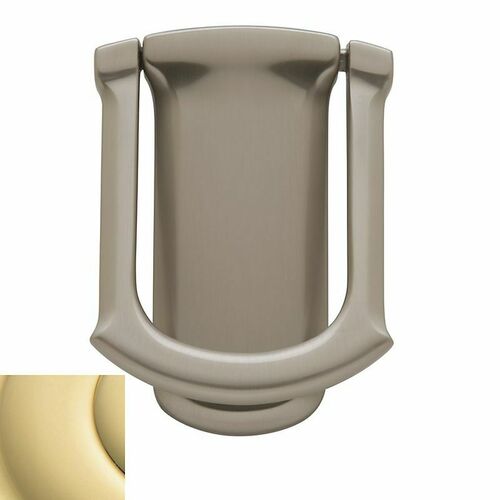 Baldwin 0105031 Tahoe Door Knocker - Unlacquered Brass Finish