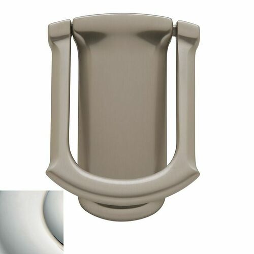 Baldwin 0105055 Tahoe Door Knocker - Lifetime Bright Nickel Finish