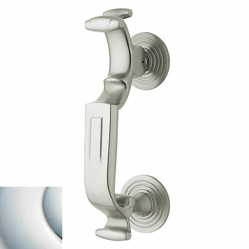 Baldwin 0113260 S-Shaped Door Knocker - Bright Chrome Finish