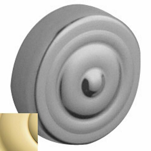 Baldwin 0129031 Colonial Screw Cover - Unlacquered Brass Finish