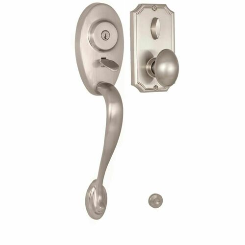 Weslock 01441-NJNSL2D Lexington 1400 Panic Proof Entry with Julienne Knob, Satin Nickel