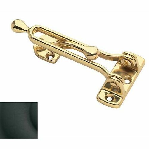 Baldwin 0250190 Satin Black Door Guard