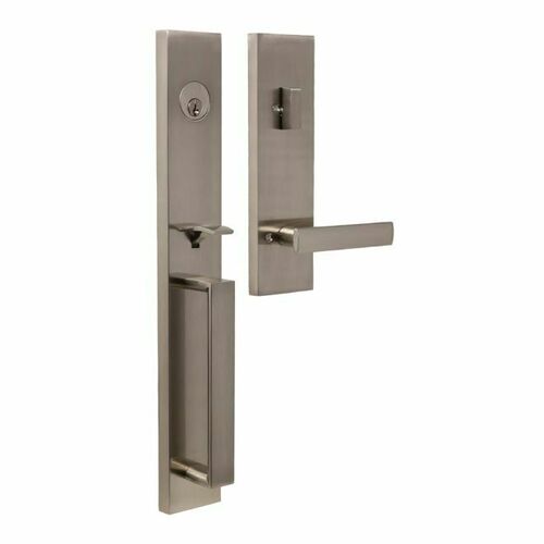 Weslock 02890-N3NSL2D Xanthis Single Cylinder Handleset with Utica Lever, Satin Nickel Finish