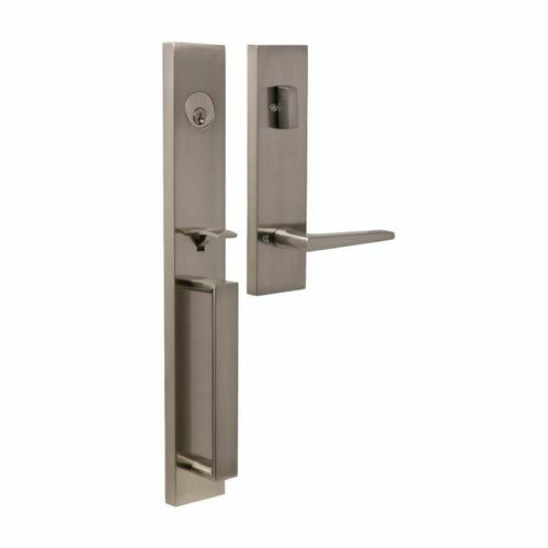 Weslock 02890-N7NSL2D Xanthis Single Cylinder Handleset with Philtower Lever, Satin Nickel
