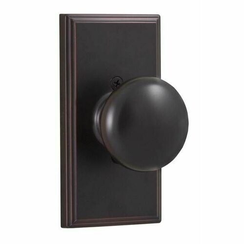 Weslock 03705I1--0020 Impresa Woodward Half Dummy Lock - Oil Rubbed Bronze Finish