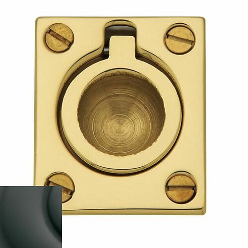 Baldwin 0392102 Oil Rubbed Bronze Flush Pull