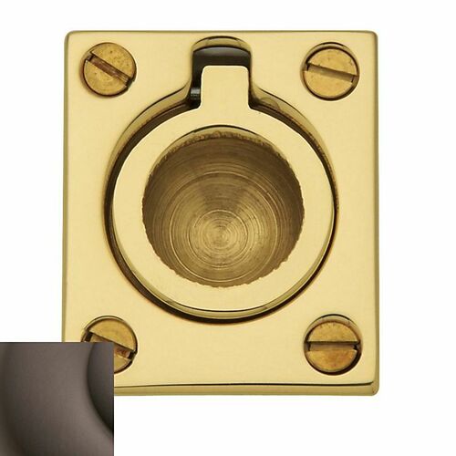 Baldwin 0392112 Flush Pull Venetian Bronze