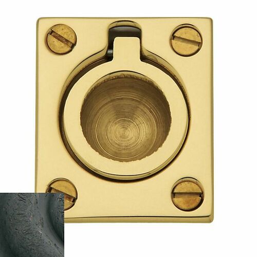 Baldwin 0392402 Distressed Oil Rubbed Bronze Flush Pull