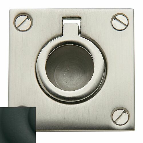 Baldwin 0393190 Satin Black Flush Pull