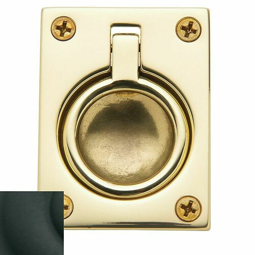 Baldwin 0394190 Satin Black Flush Pull