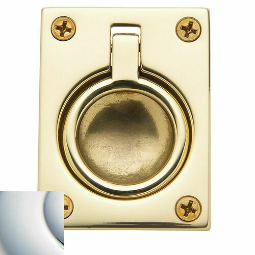 Baldwin 0394260 Bright Chrome Flush Pull