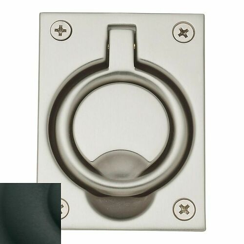 Baldwin 0395190 Satin Black Flush Pull